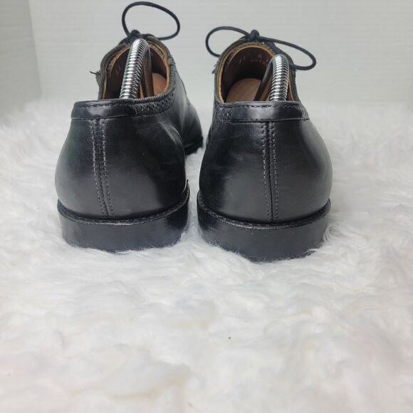 Allen Edmonds Cornwallis Oxfords Dress Shoes Mens Size 11 Gray Leather - Picture 4 of 10